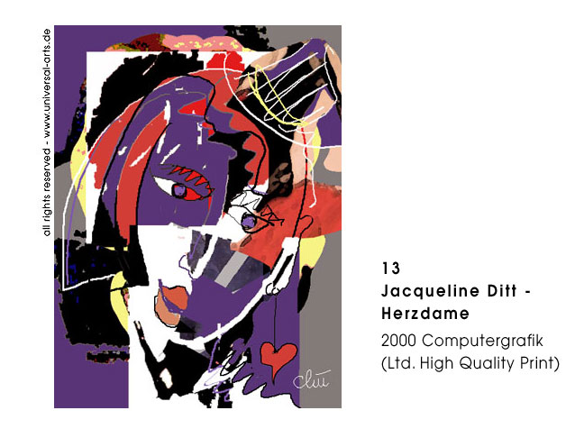 Jacqueline Ditt - Herzdame (Queen of Hearts)