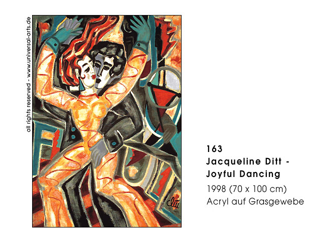 Jacqueline Ditt - Joyful Dancing (Freudig tanzend)