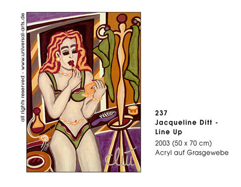 Jacqueline Ditt - Line Up (Schminken)