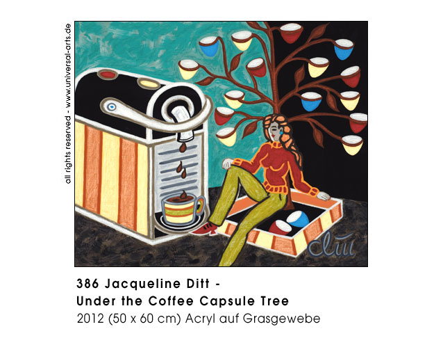 Jacqueline Ditt - Under the Coffee Capsule Tree (Unter dem Kaffe Kapsel Baum)