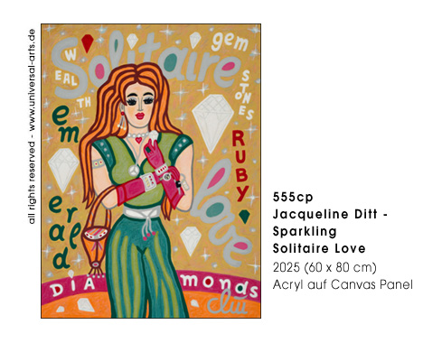 Jacqueline Ditt - Sparkling Solitaire Love  (Funkelnde Solitär Liebe)