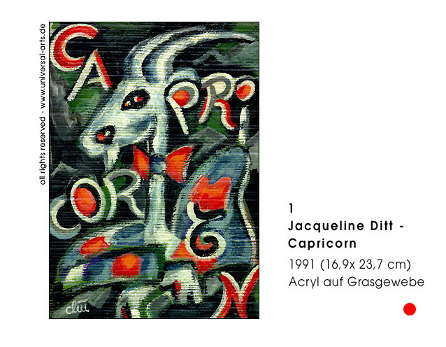 Jacqueline Ditt - Capricorn (Steinbock)