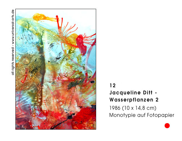 Jacqueline Ditt - Wasserpflanzen 2 (Waterplant 2)