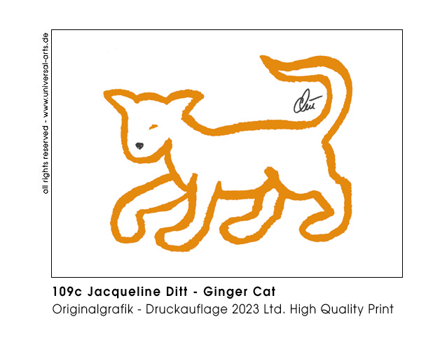 Jacqueline Ditt - Ginger Cat (Ingwer Katze)