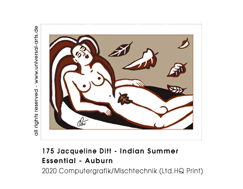 Jacqueline Ditt -  Indian Summer Essential - Auburn (Nachsommer Essenziell - Kastanienbraun)