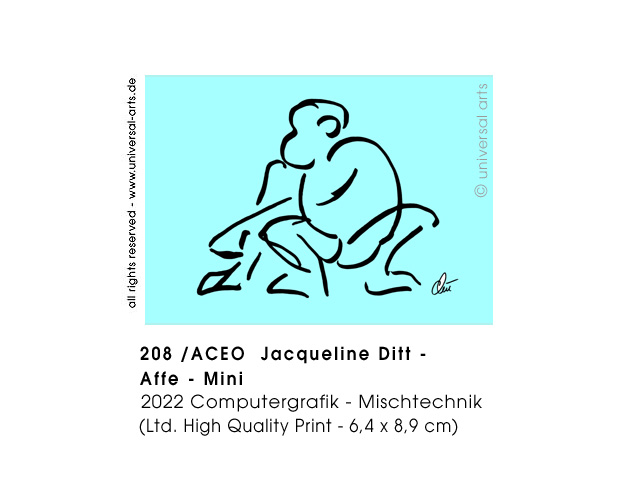 Jacqueline Ditt - Affe - Mini  (Monkey - Mini)