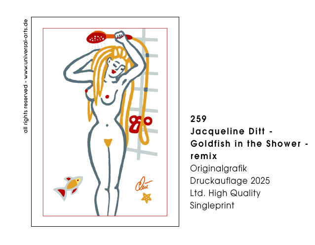 Jacqueline Ditt - Goldfish in the Shower - remix  (Goldfisch in der Dusche - remix)