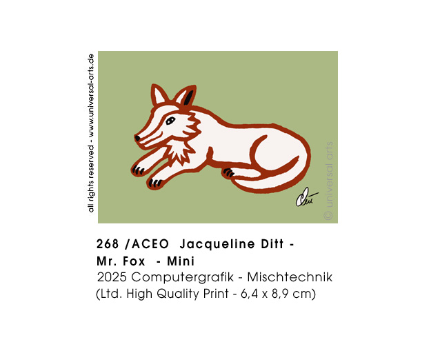 Jacqueline Ditt - Mr. Fox - Mini (Herr Fuchs - Mini)