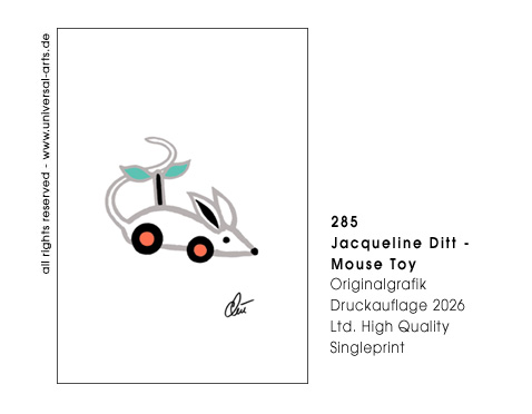 Jacqueline Ditt - Mouse Toy  (Spielzeugmaus)